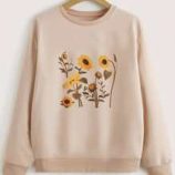 Sunflower Graphic Sweatshirt