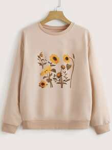 Sunflower Graphic Sweatshirt