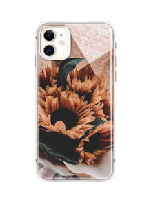 Sunflower Print Phone Case