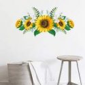 Sunflower Print Wall Sticker