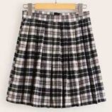 Tartan Pleated Skirt