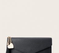 Tassel Detail Envelope Wallet