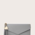 Tassel Detail Envelope Wallet