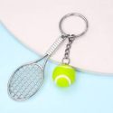 Tennis Charm Keychain