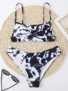 Tie Dye Bikini Swimsuit