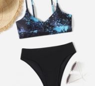 Tie Dye Bikini Swimsuit