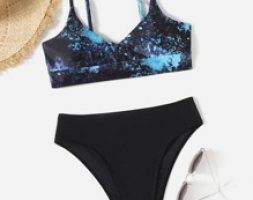 Tie Dye Bikini Swimsuit