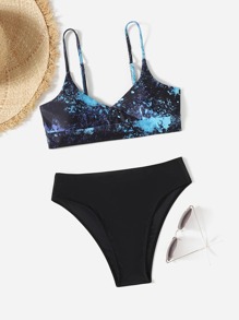 Tie Dye Bikini Swimsuit