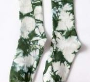Tie Dye Crew Socks