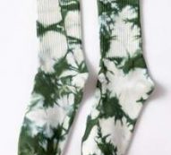 Tie Dye Crew Socks