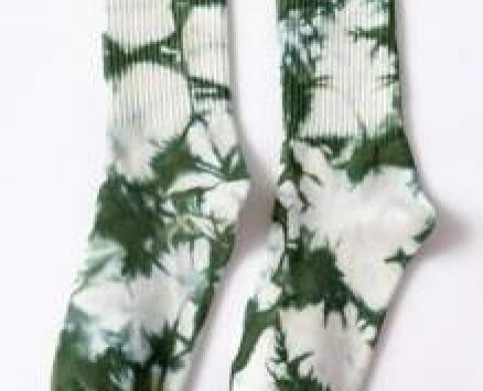 Tie Dye Crew Socks