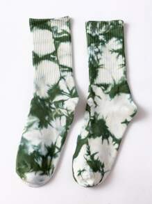 Tie Dye Crew Socks