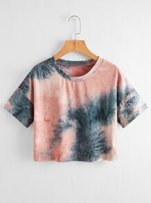 Tie Dye Crop Tee