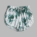 Tie Dye Drawstring Shorts