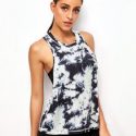 Tie Dye Drop Armhole Tank Top