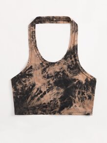 Tie Dye Halter Top