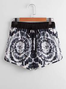 Tie Dye Knot Shorts