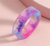 Tie Dye Pattern Ring