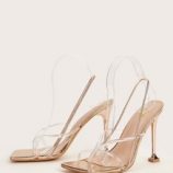 Toe Post Snakeskin Sole Stiletto Heels