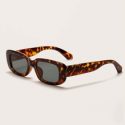 Tortoiseshell Pattern Frame Sunglasses