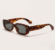 Tortoiseshell Pattern Frame Sunglasses