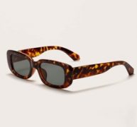 Tortoiseshell Pattern Frame Sunglasses