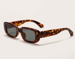 Tortoiseshell Pattern Frame Sunglasses