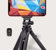 Tripod Phone Holder With Remote Control