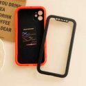 Two Tone Contrast Frame Phone Case