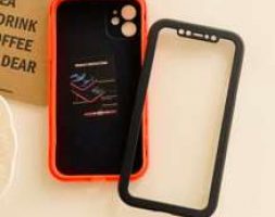 Two Tone Contrast Frame Phone Case