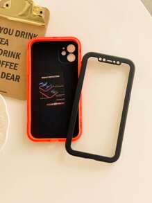 Two Tone Contrast Frame Phone Case