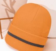 Two Tone Knit Beanie