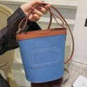 Two Tone Satchel Bag