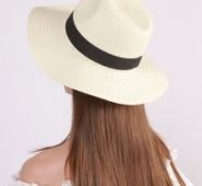 Two Tone Straw Hat