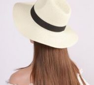 Two Tone Straw Hat