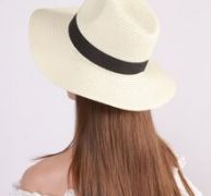 Two Tone Straw Hat