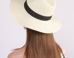 Two Tone Straw Hat