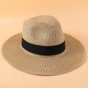 Two Tone Straw Hat