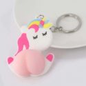 Unicorn Charm Keychain