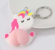 Unicorn Charm Keychain