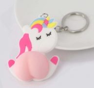 Unicorn Charm Keychain
