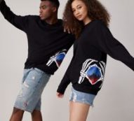 Unisex 1pc Skeleton Graphic Sweatshirt