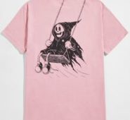 Unisex Skull Graphic Tee