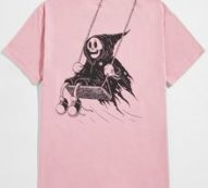 Unisex Skull Graphic Tee