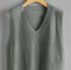 V-neck Crop Sweater Vest
