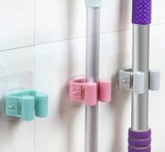 Wall Mounted Mop Hook 1pc