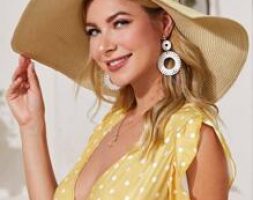 Wide Brim Straw Hat