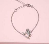 Wooden Horse Decor Chain Bracelet