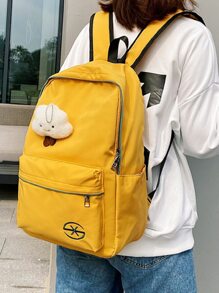 Zip Front Backpack