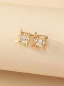 Zircon Stud Earrings